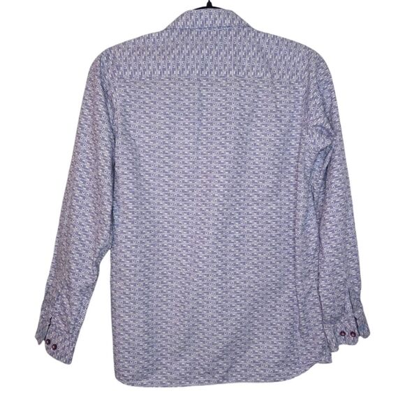 Junior's Coton Doux Nintendo Controller Button Up Shirt, Size 14 ANS - Picture 5 of 7